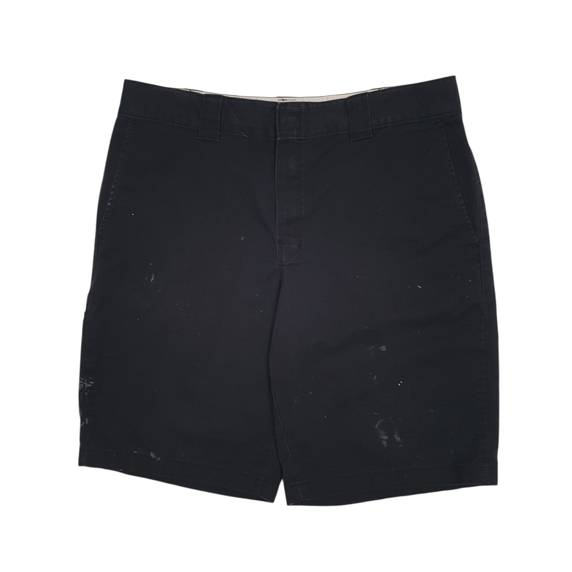 Mens Black Dickies Workwear Chino Shorts