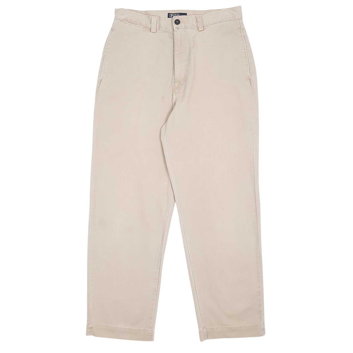 Mens Beige Polo Ralph Lauren Philip Pant 90s Chino Trousers