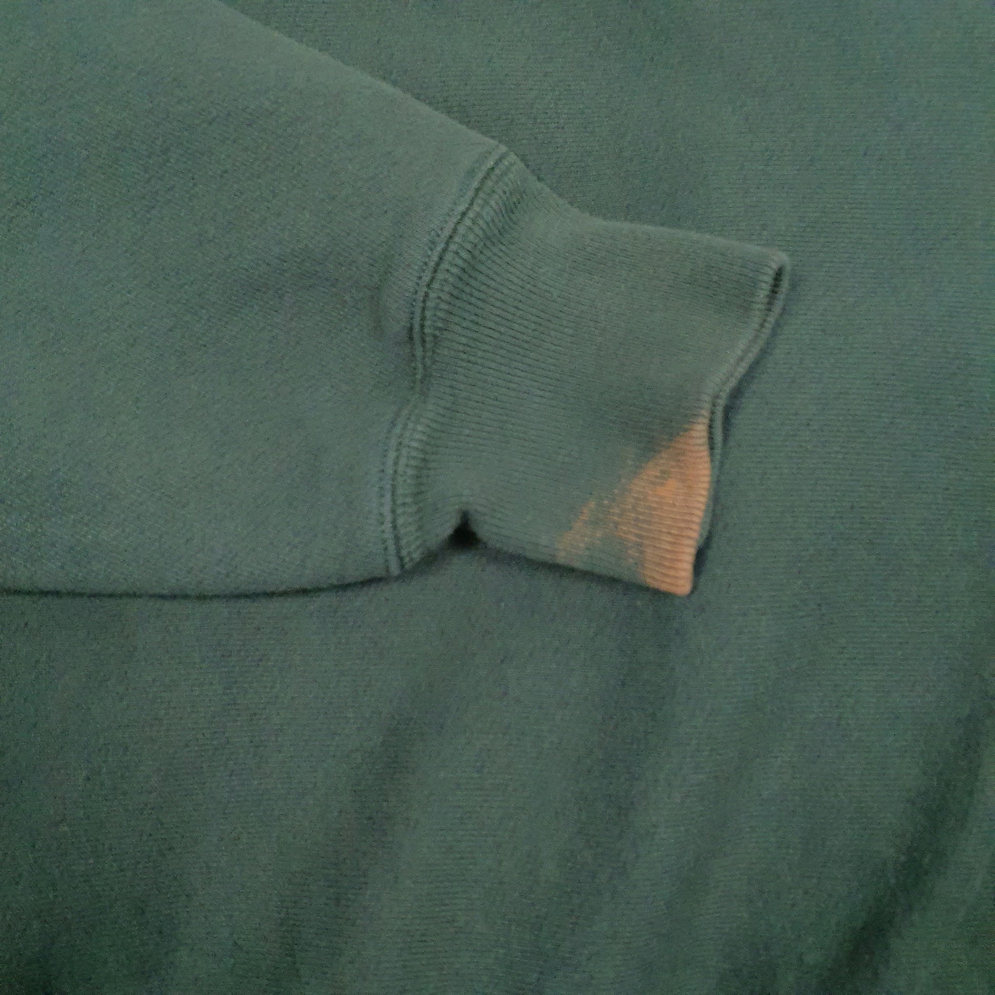 Mens Green Champion Vintage 90s Reverse Weave Crewneck Jumper