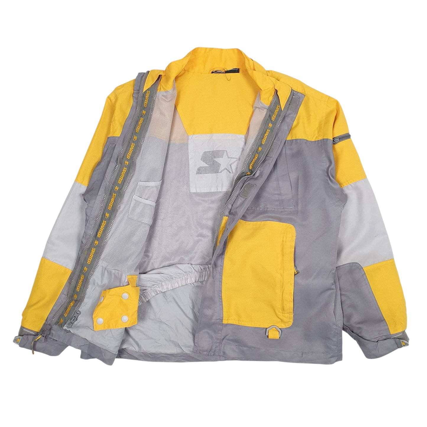 Mens Grey Starter   Coat