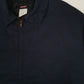 Mens Navy Dickies Quilt Lined Padded Eisenhower Quarter Zip Coat