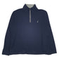 Mens Navy Nautica  Quarter Zip Jumper