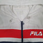 Mens White Fila Lightweight  Coat