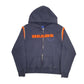 Womens Navy Reebok NFL Hoodie Chicago Bears Full Zip Jumper