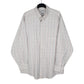 Mens White L.L.Bean  Long Sleeve Shirt