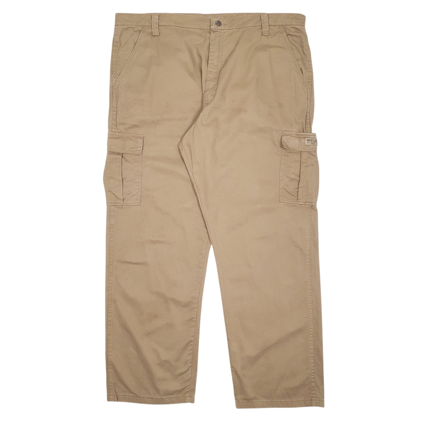 Mens Beige Wrangler  Cargo Trousers