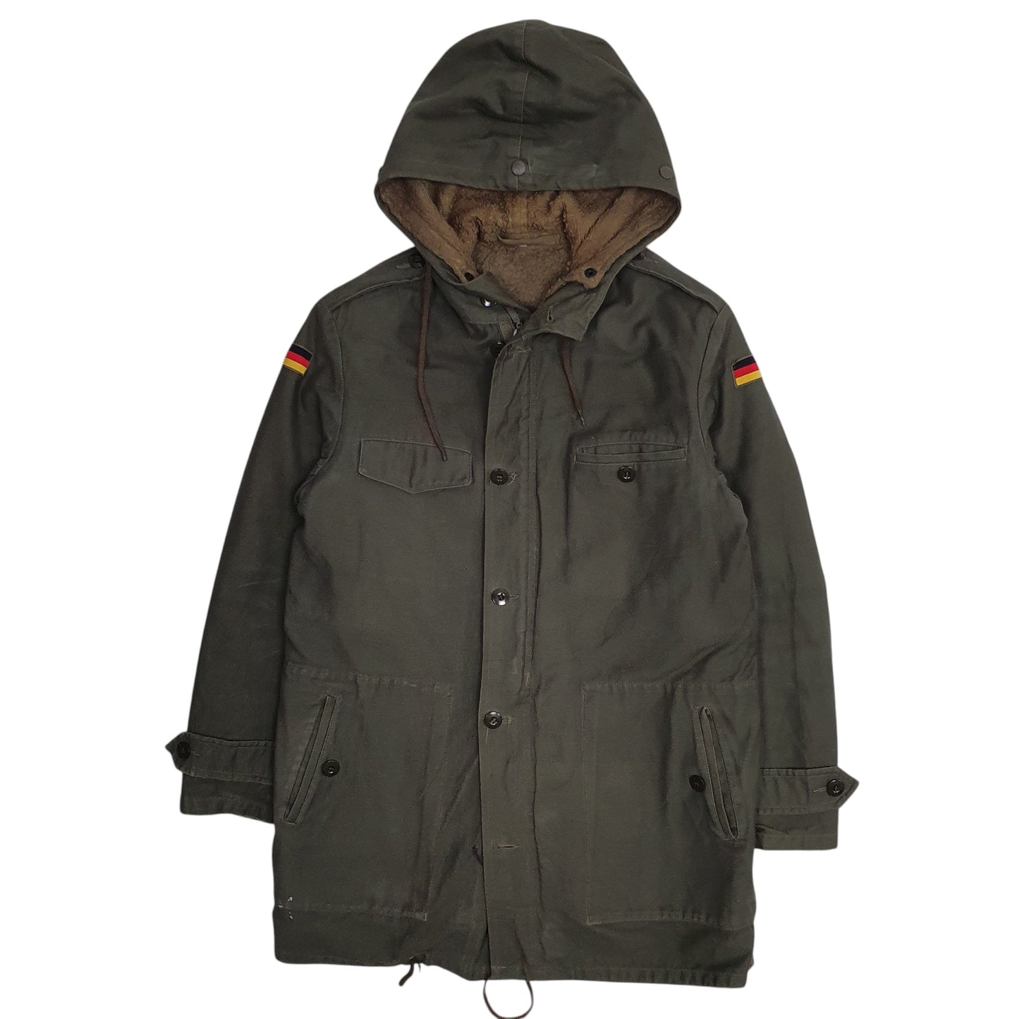 Mens Green Unbranded German Military  Coat