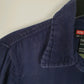 Mens Navy Diesel Chamois  Shirt