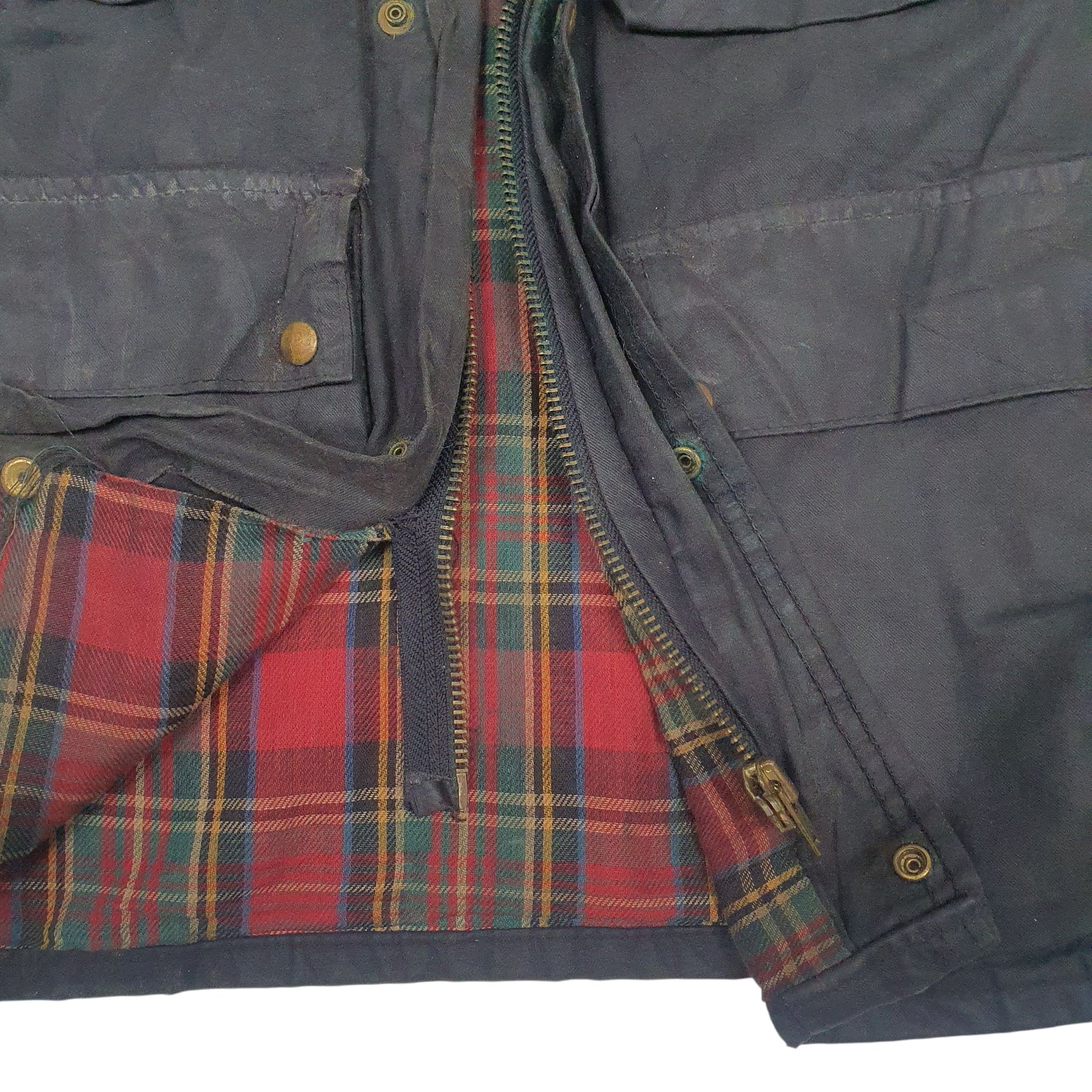 Mens Black Yac Moto Vintage Made In England  Coat