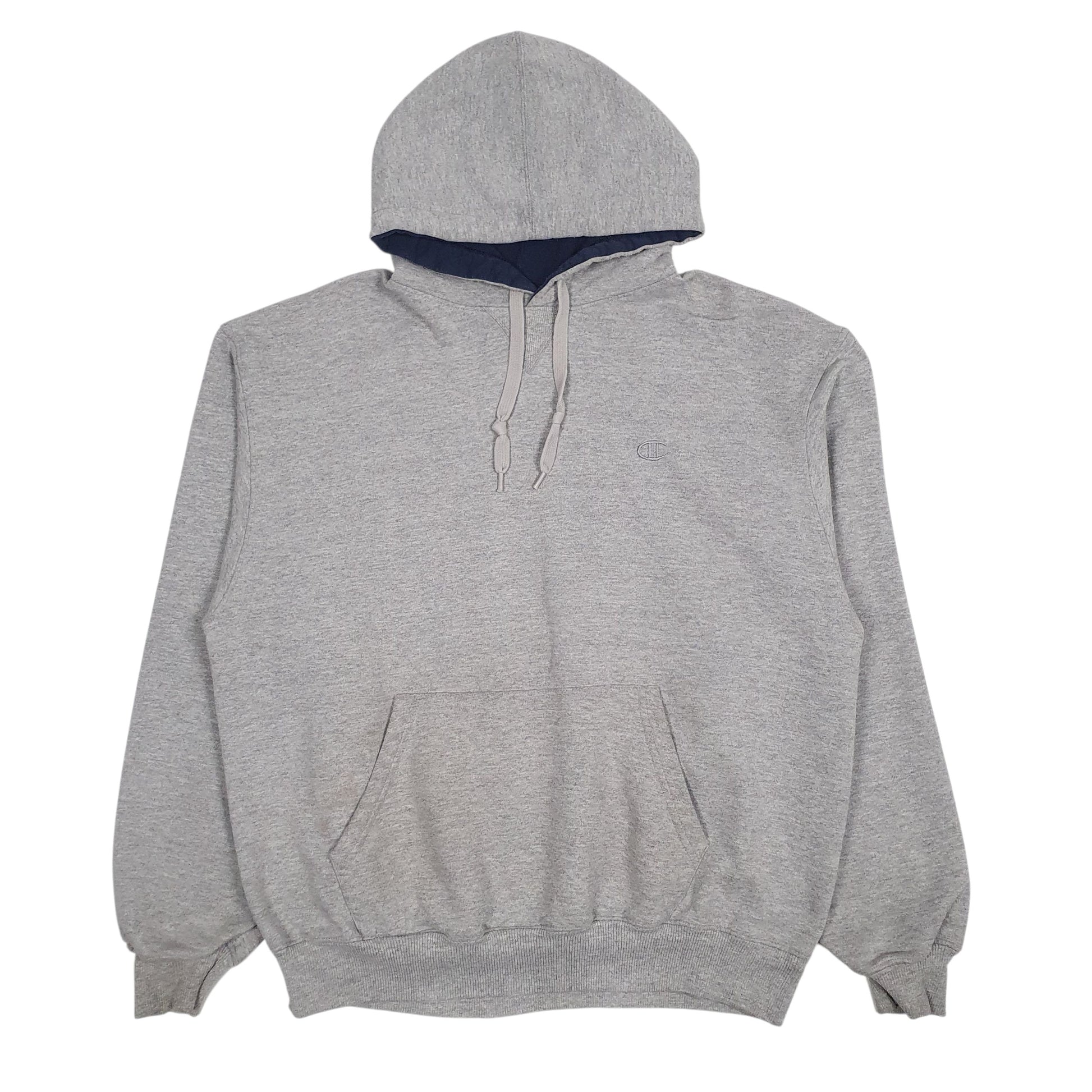 Mens Grey Champion  Hoodie Jumper