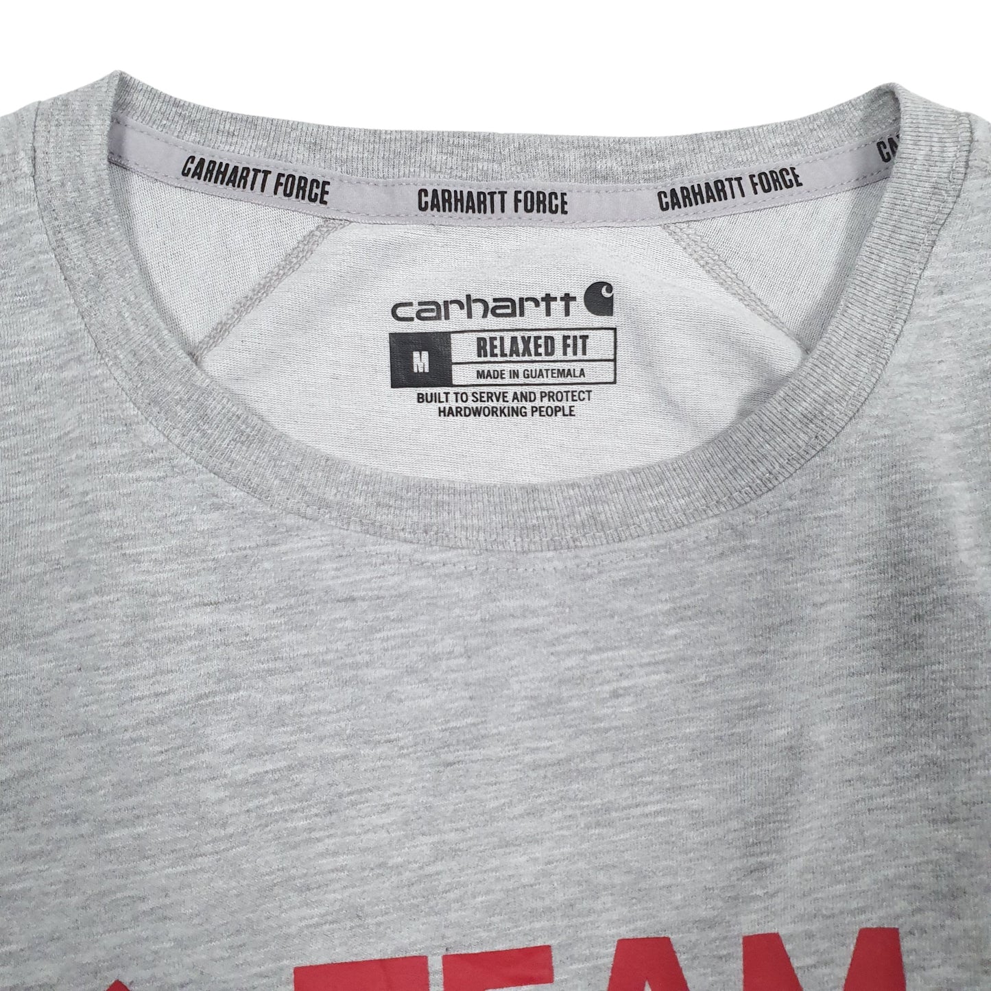 Mens Grey Carhartt   T Shirt