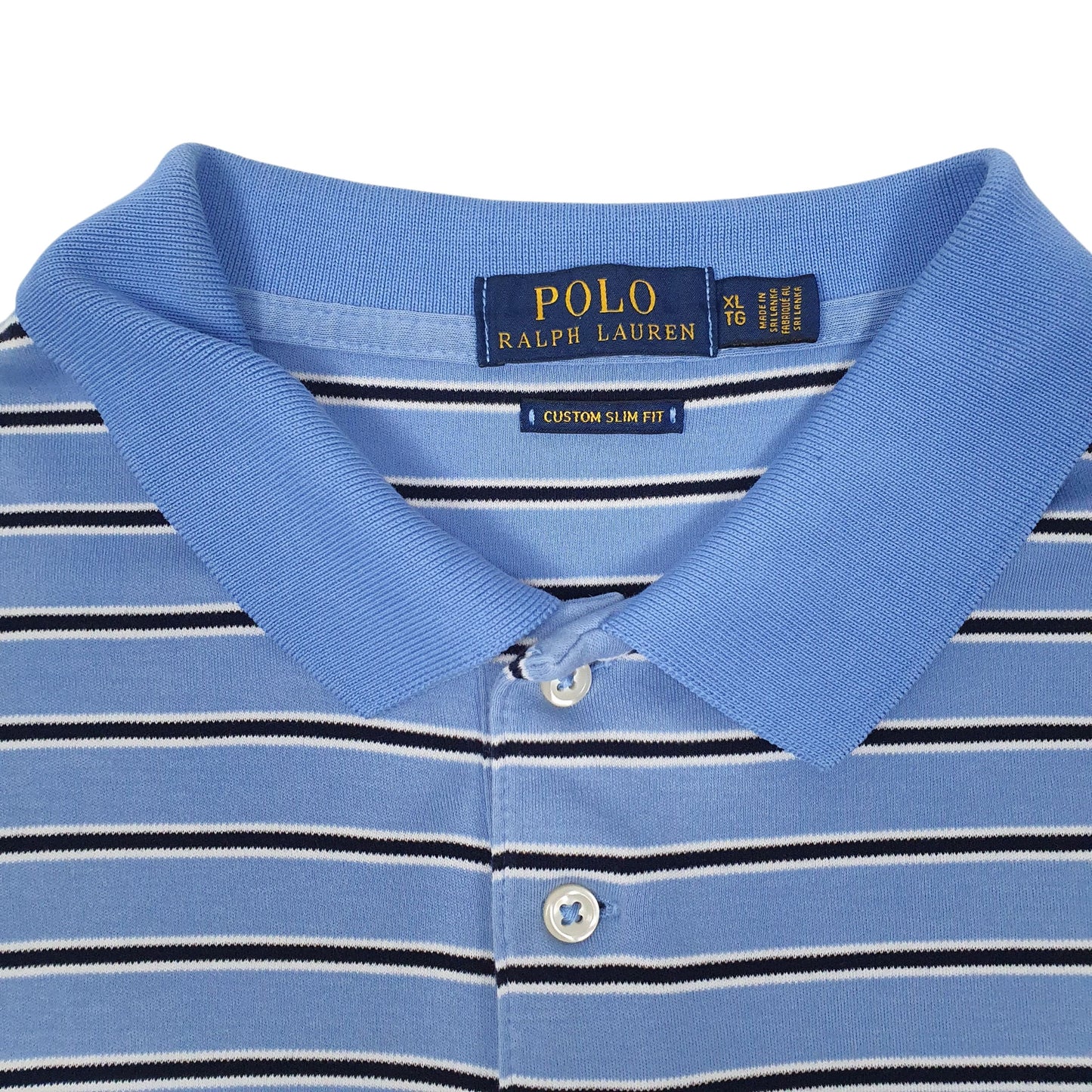 Mens Blue Polo Ralph Lauren   Polo Shirt