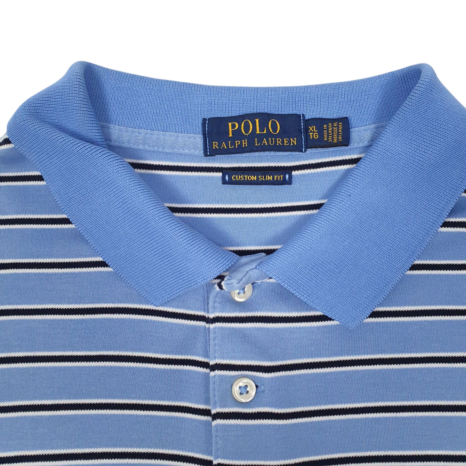 Mens Blue Polo Ralph Lauren   Polo Shirt