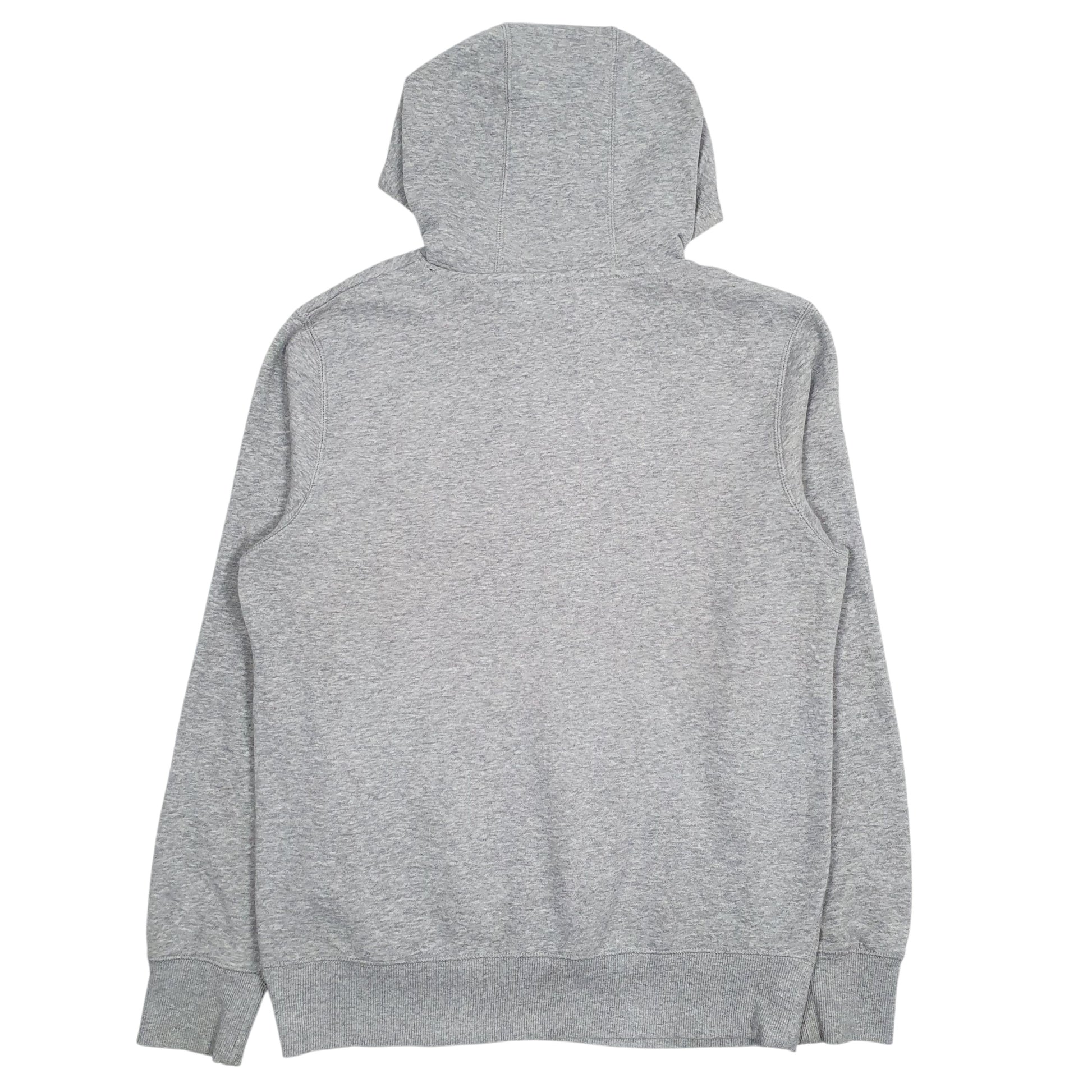 Mens Grey Champion Spellout Hoodie Jumper