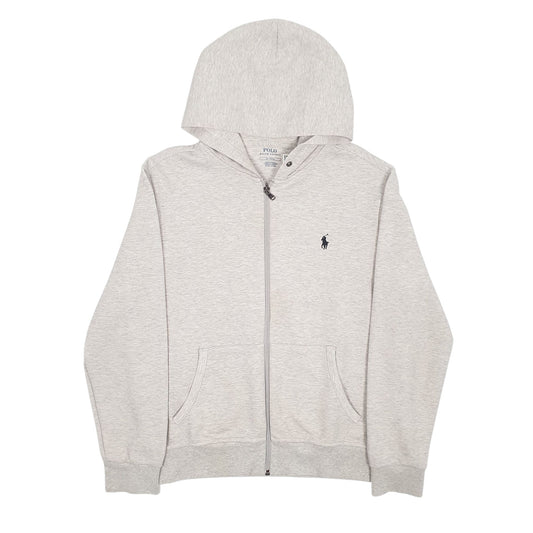Mens Grey Polo Ralph Lauren  Full Zip Jumper