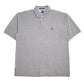 Mens Grey Tommy Hilfiger  Short Sleeve Polo Shirt