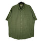 Mens Green L.L.Bean  Short Sleeve Shirt
