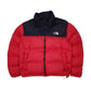 Womens Red The North Face Nuptse  Coat