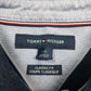 Mens Navy Tommy Hilfiger  Hoodie Polo Shirt