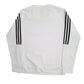 Womens White Adidas  Crewneck Jumper