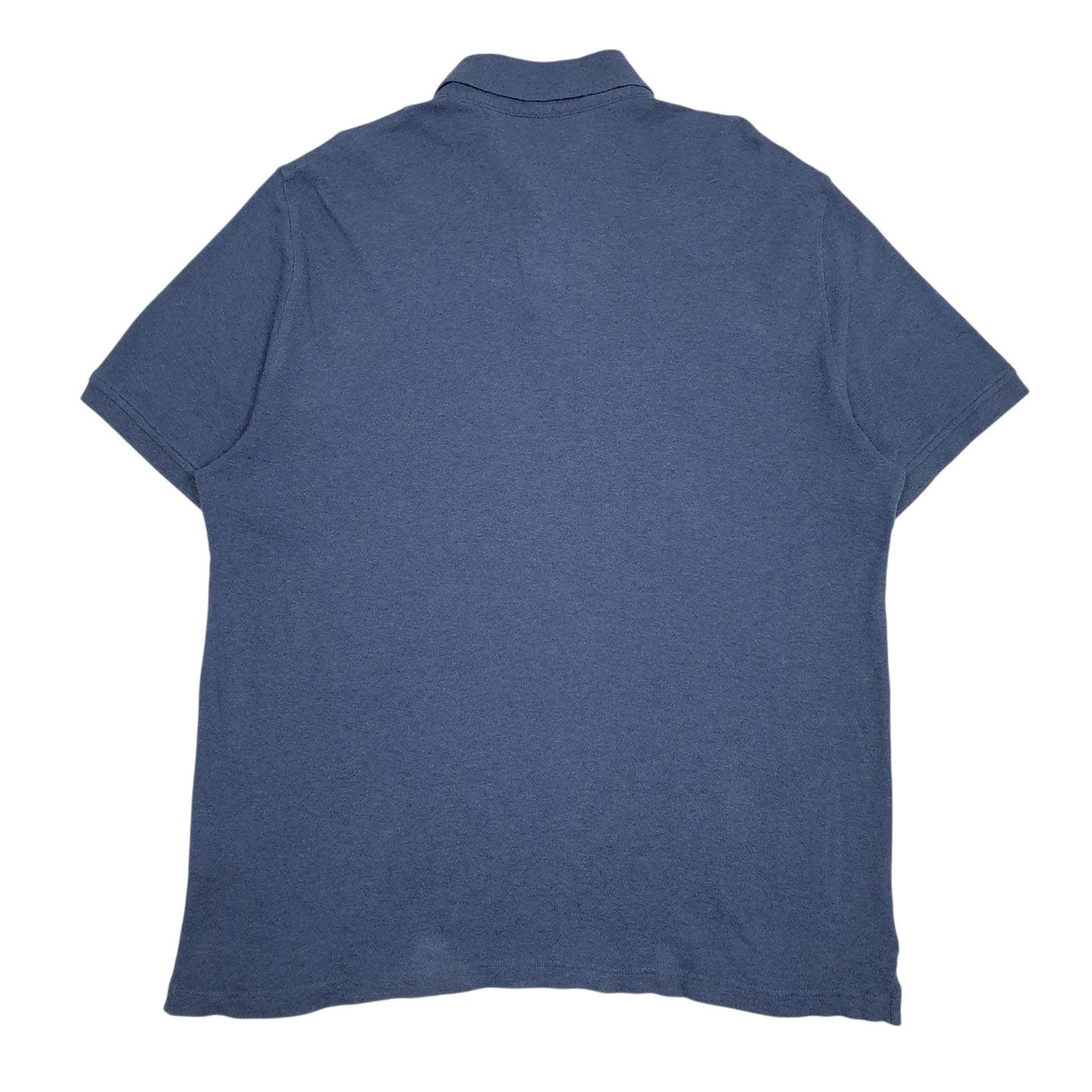 Mens Blue Tommy Hilfiger  Hoodie Polo Shirt