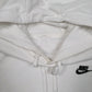 Mens White Nike  Hoodie Jumper
