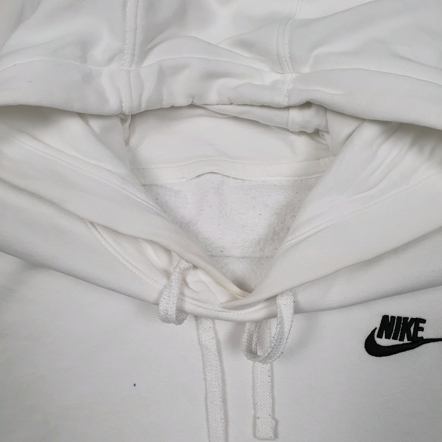 Mens White Nike  Hoodie Jumper