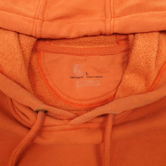 Mens Orange Carhartt  Hoodie Jumper