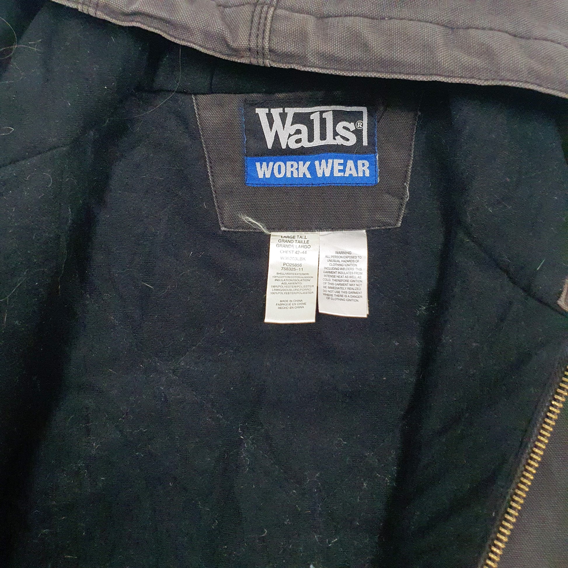 Mens Black Walls   Coat