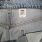 Mens Blue Levis 550 Vintage 90s Orange Tab  Shorts