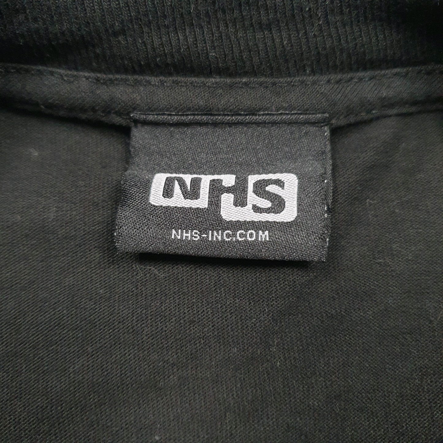 Mens Black NHS   T Shirt