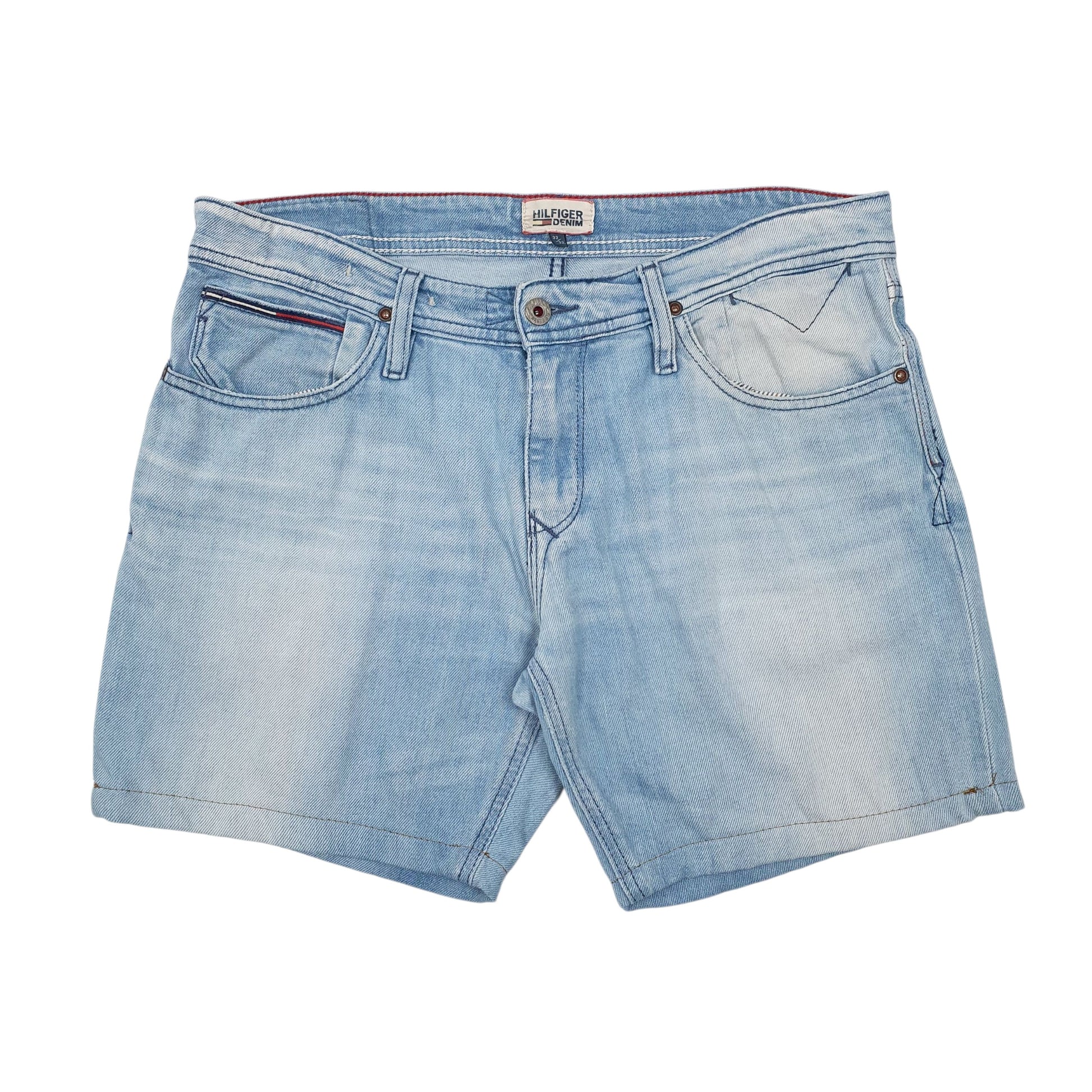 Mens Blue Tommy Hilfiger  Denim Shorts