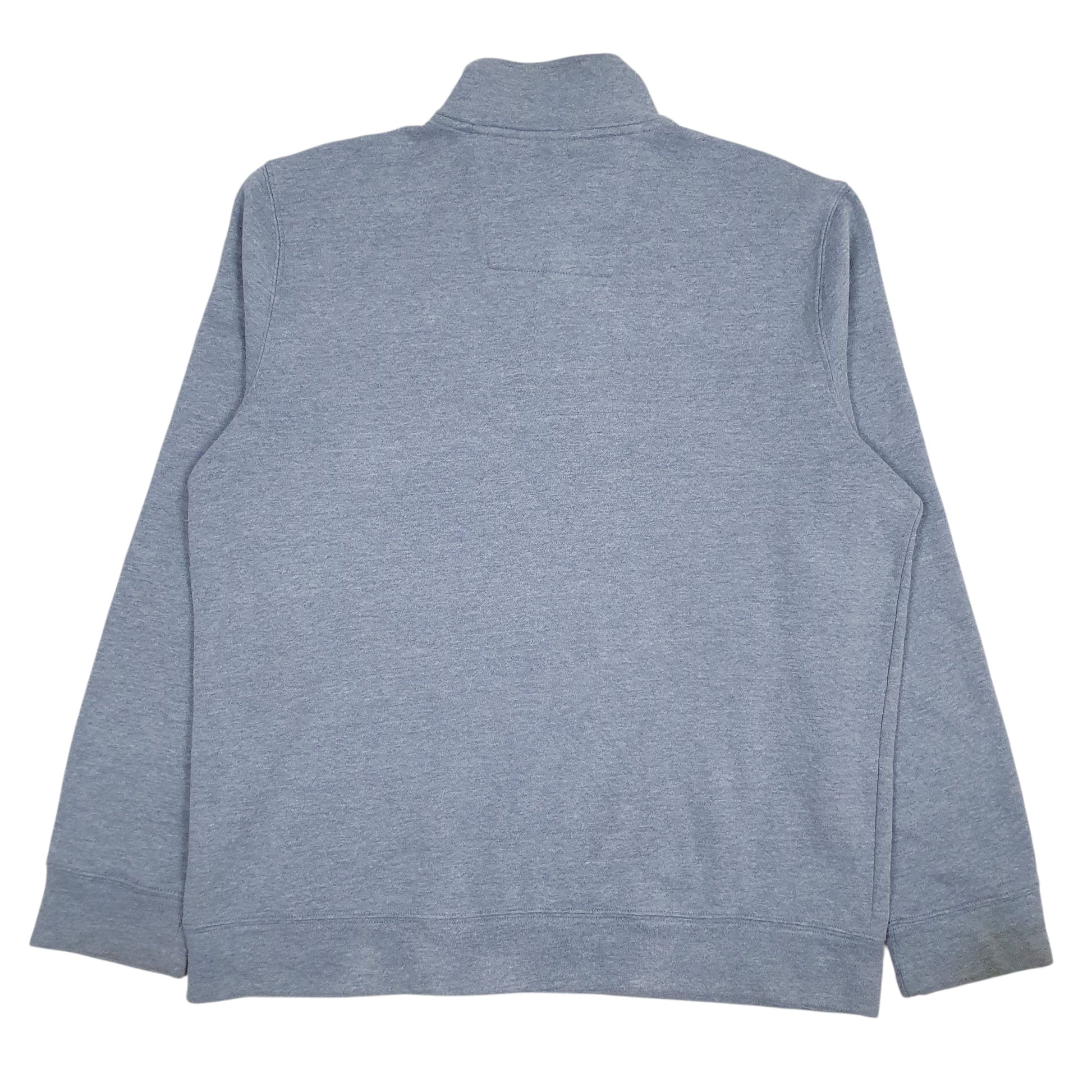 Mens Blue Nautica  Quarter Zip Jumper