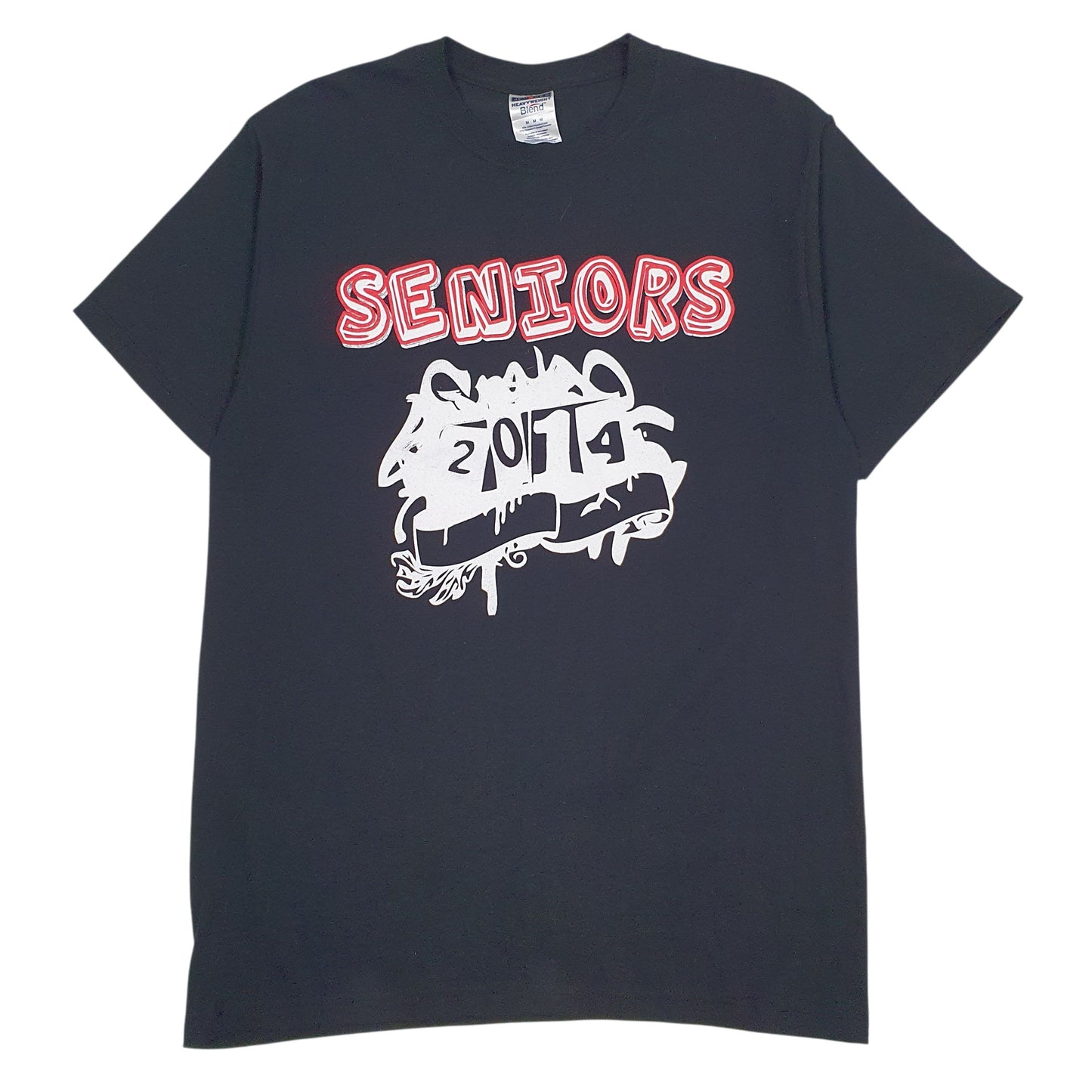 Mens Black Jerzees  Short Sleeve T Shirt