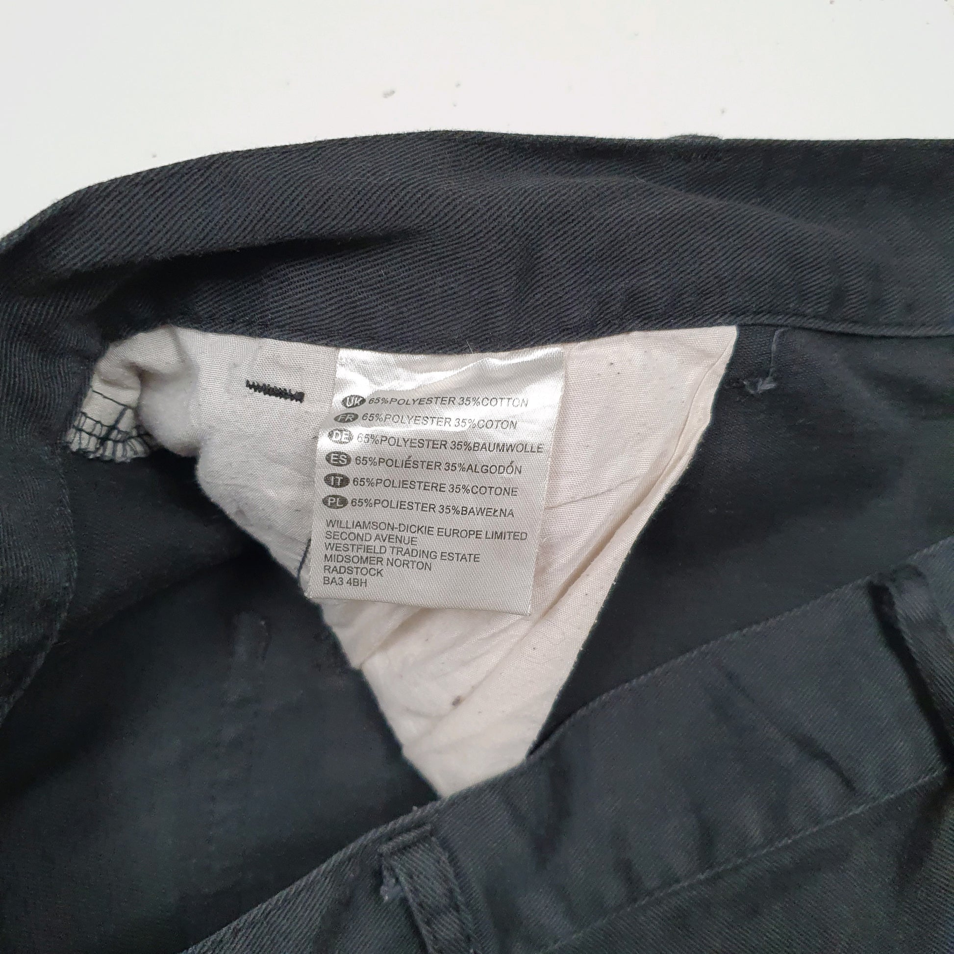 Mens Black Dickies   Shorts