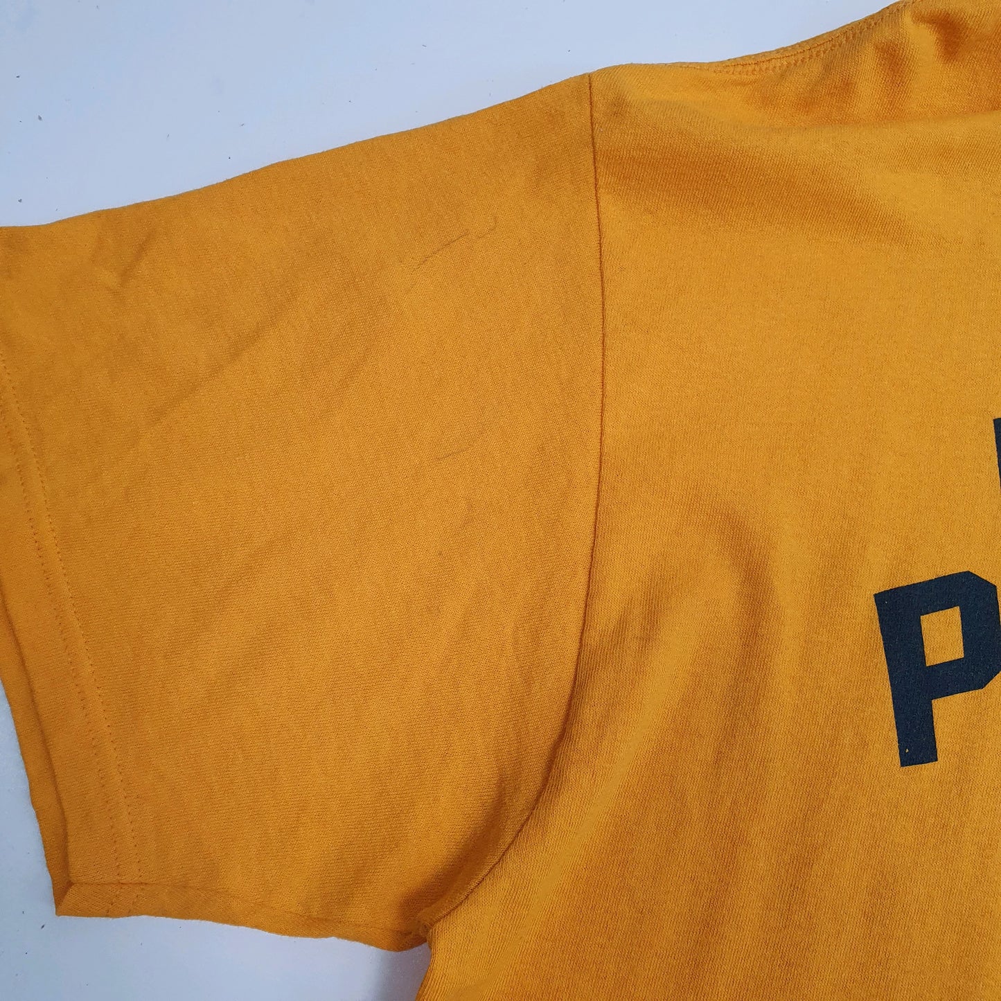 Mens Yellow NBA Indiana Pacers Basketball Quarter Zip T Shirt