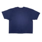 Mens Navy Hanes Single Stitch Vintage 90s  T Shirt