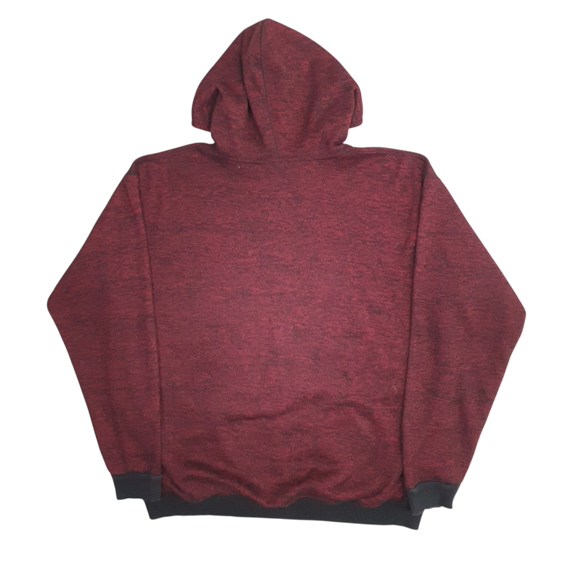 Mens Burgundy Reebok UFC Fighting Full Zip Jumper