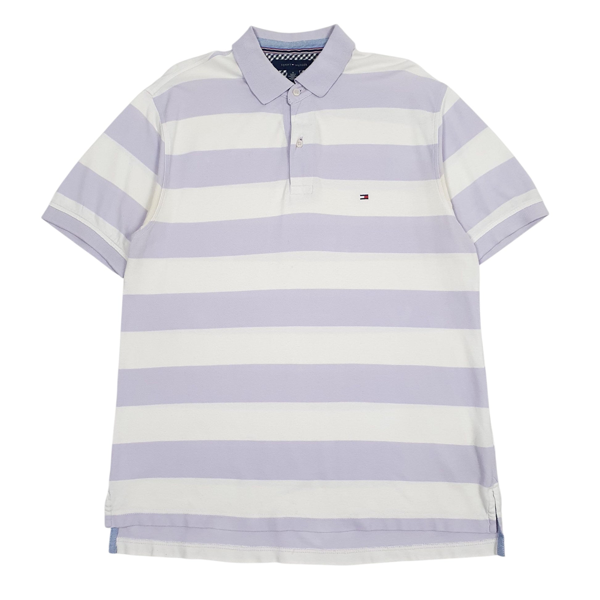 Mens Purple Tommy Hilfiger  Short Sleeve Polo Shirt
