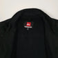 Mens Black Quiksilver Surfing Bomber Canvas Chore  Coat