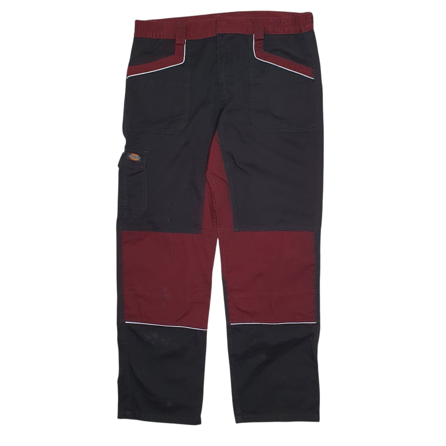 Mens Black Dickies  Cargo Trousers