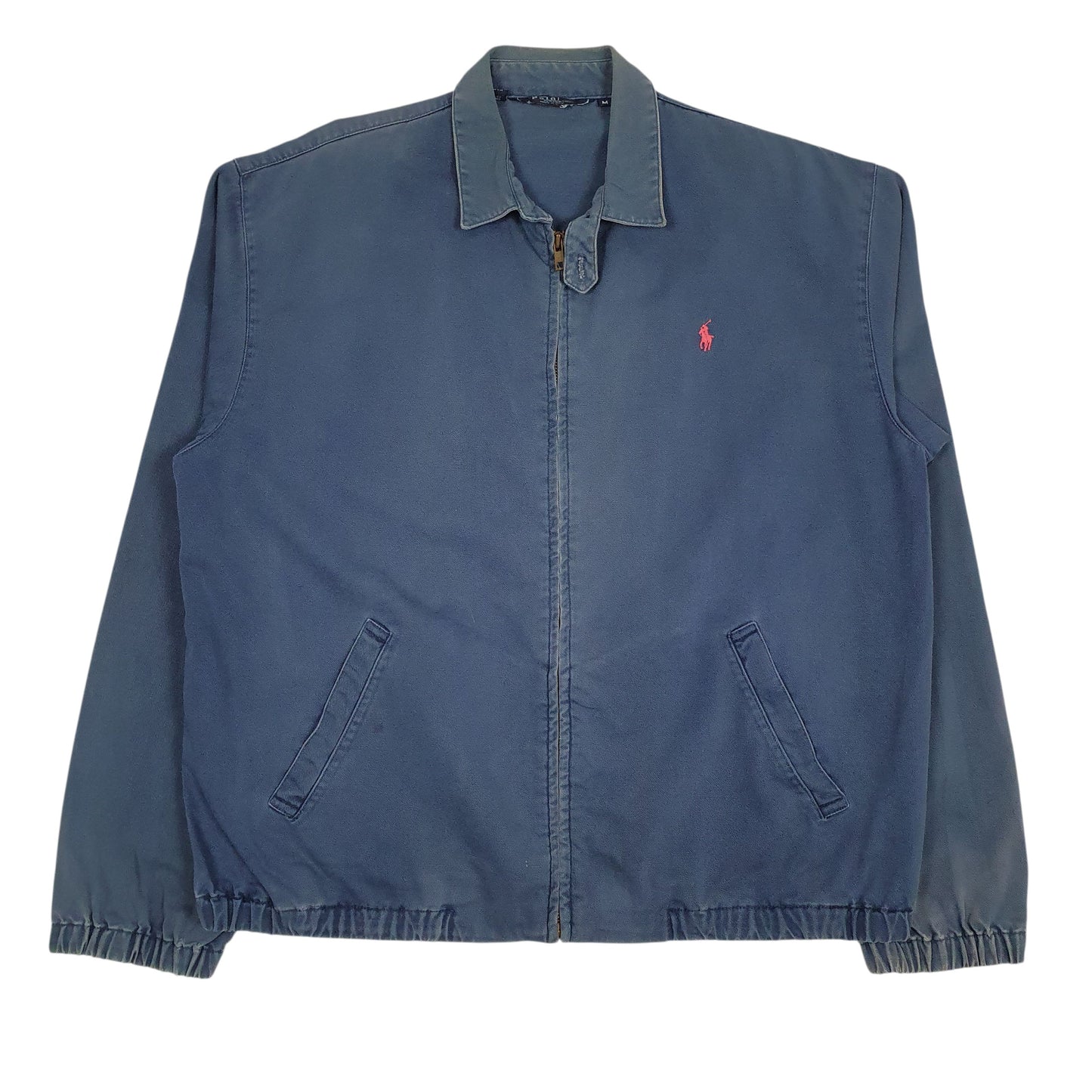 Mens Blue Polo Ralph Lauren Vintage 80s Made In USA  Coat