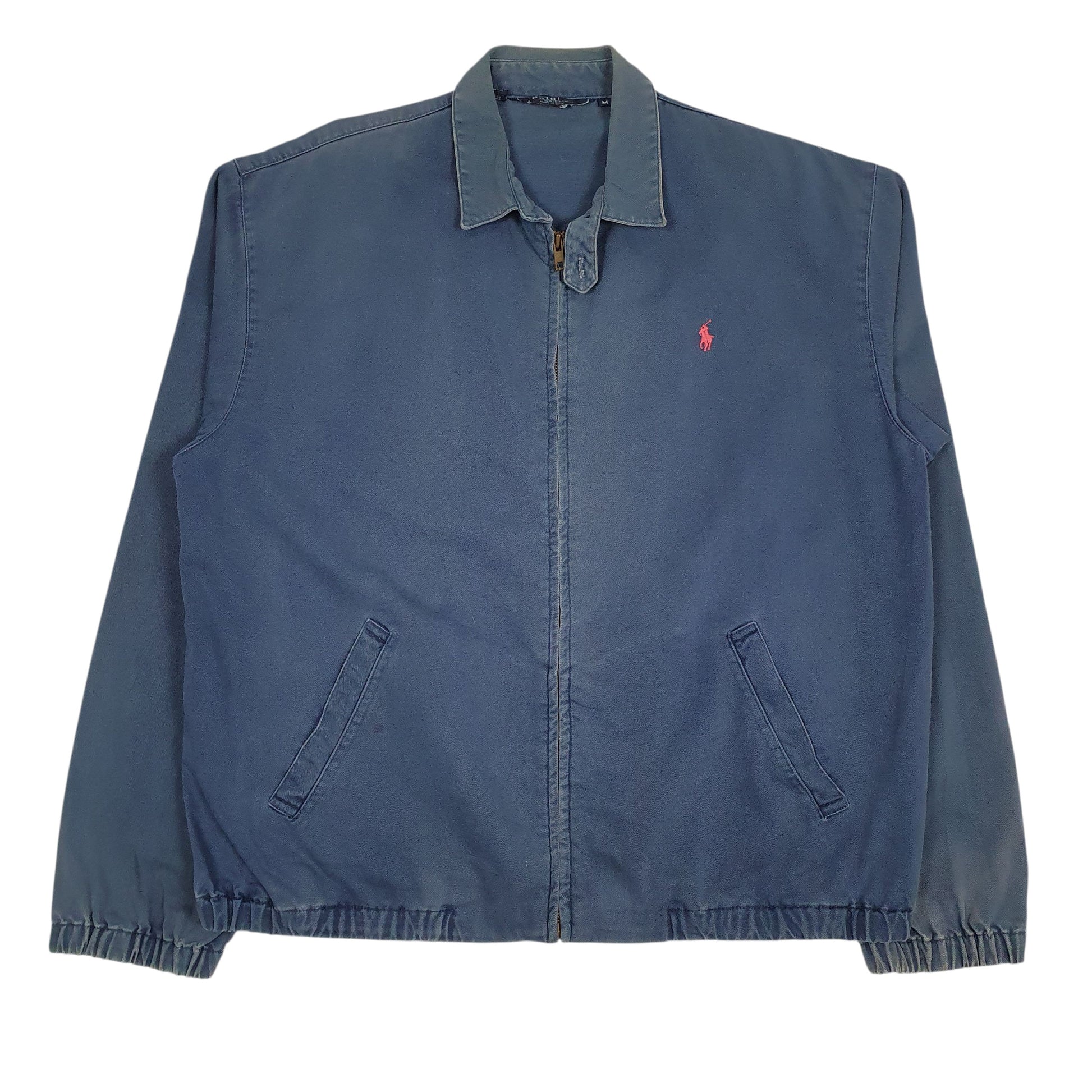 Mens Blue Polo Ralph Lauren Vintage 80s Made In USA  Coat