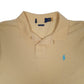 Mens Yellow Polo Ralph Lauren   Polo Shirt