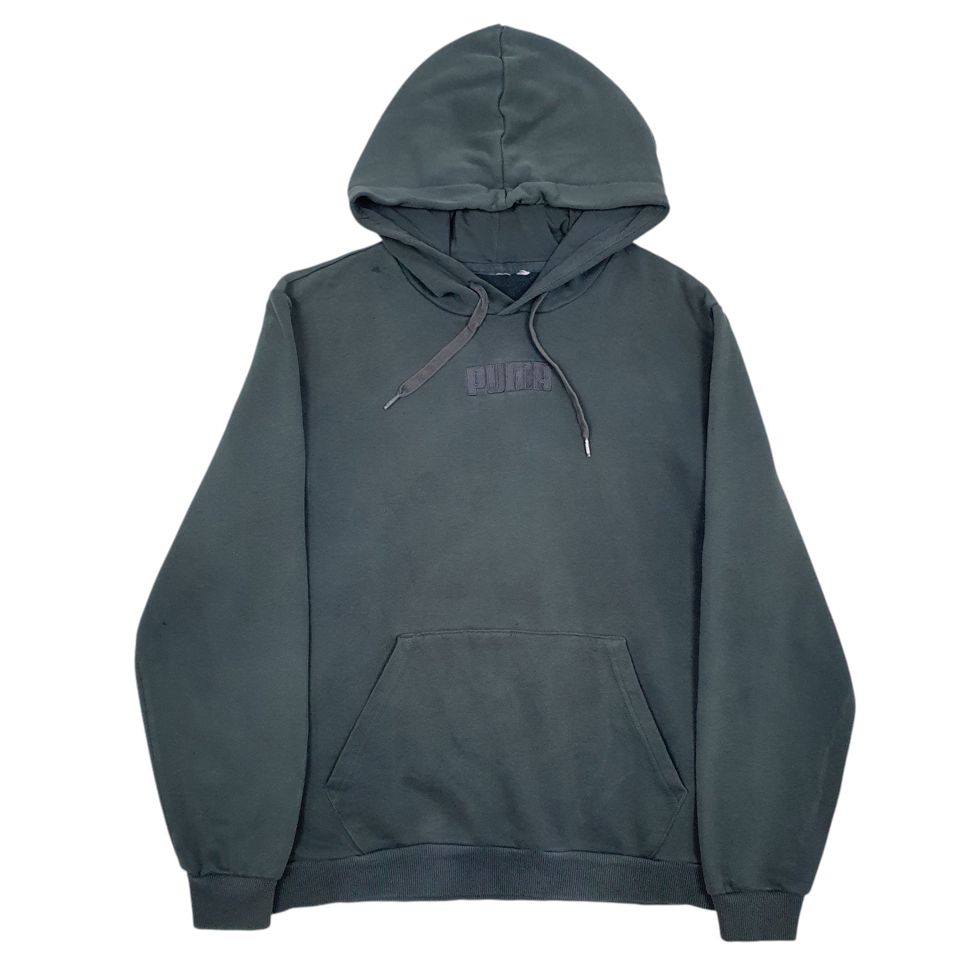 Mens Blue Puma  Hoodie Jumper