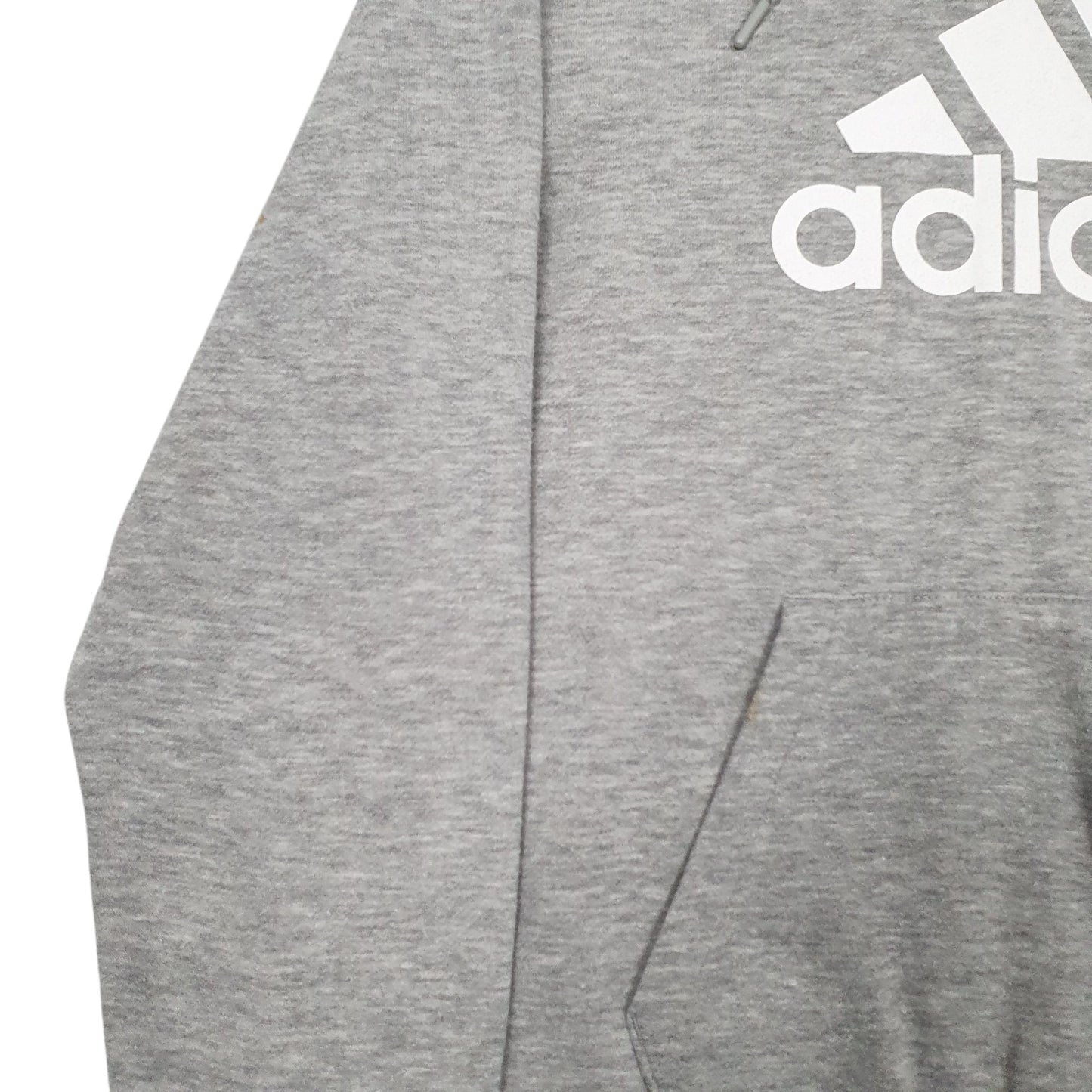 Womens Grey Adidas Golf Spellout Hoodie Jumper