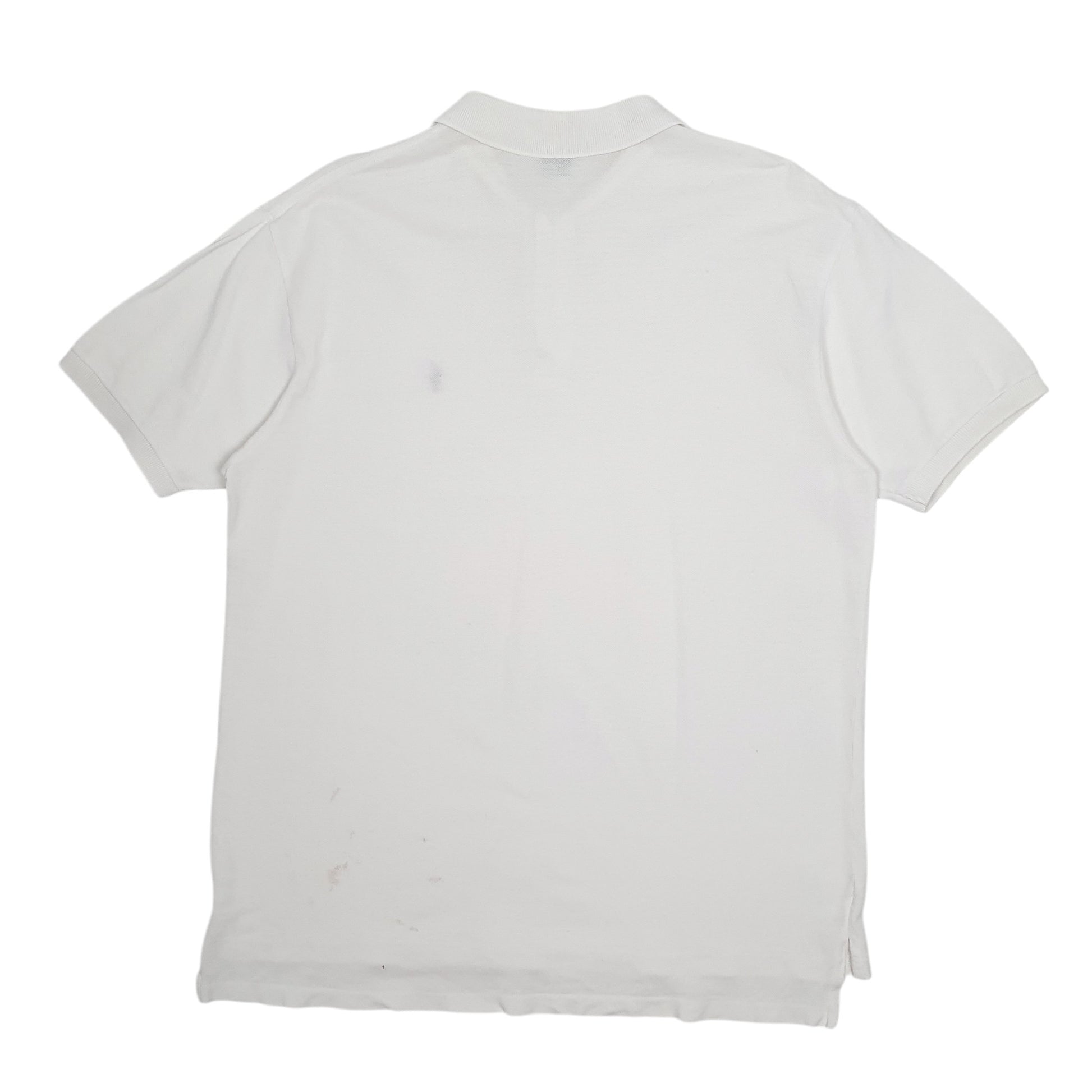 Mens White Polo Ralph Lauren   Polo Shirt