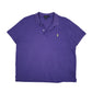 Womens Purple Polo Ralph Lauren  Short Sleeve Polo Shirt