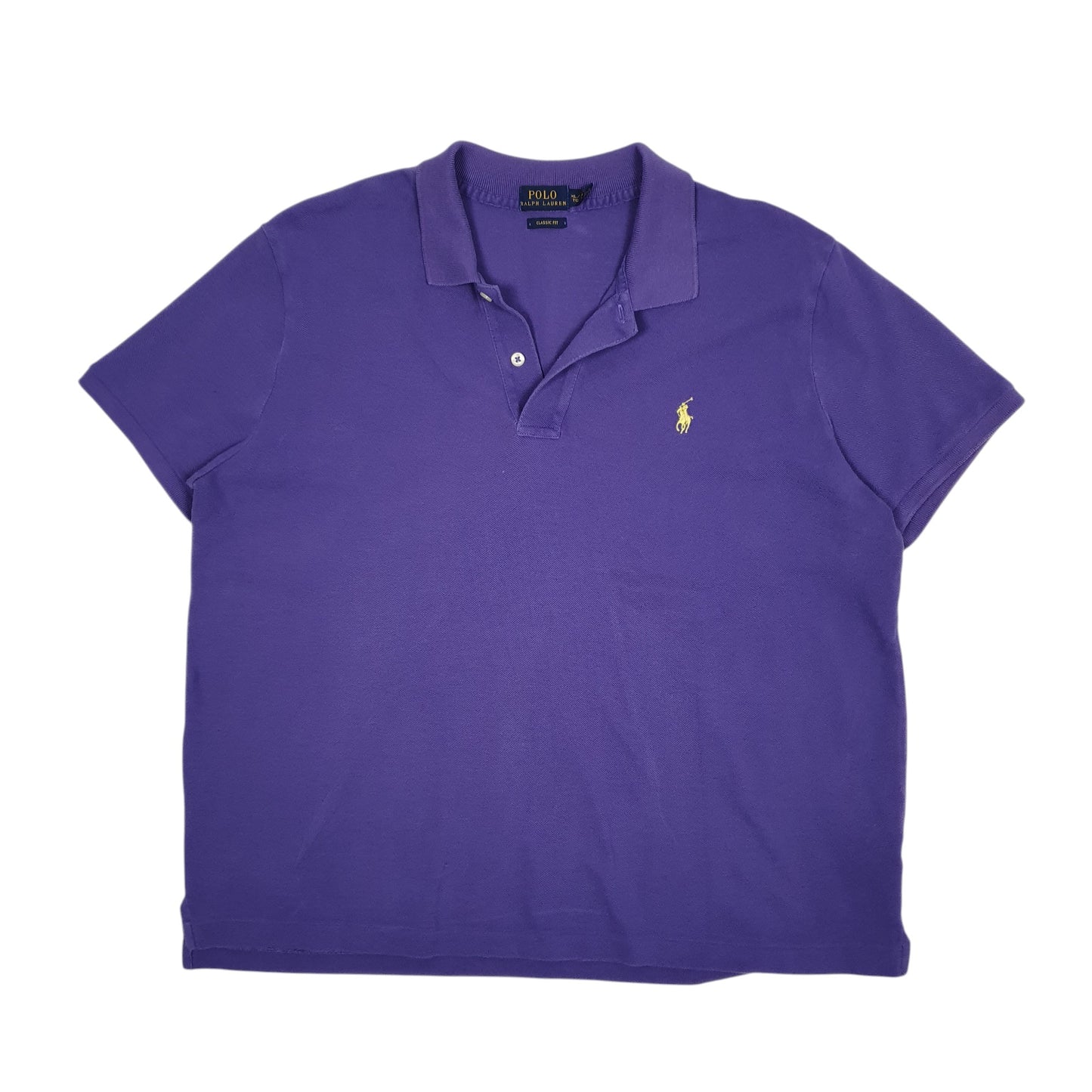 Womens Purple Polo Ralph Lauren  Short Sleeve Polo Shirt
