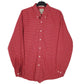 Mens Red L.L.Bean  Long Sleeve Shirt